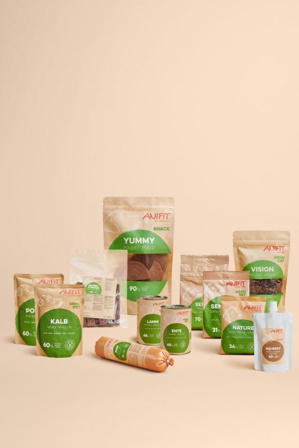 ANiFiT Hundefutter Probierset für mittlere und grosse Hunde